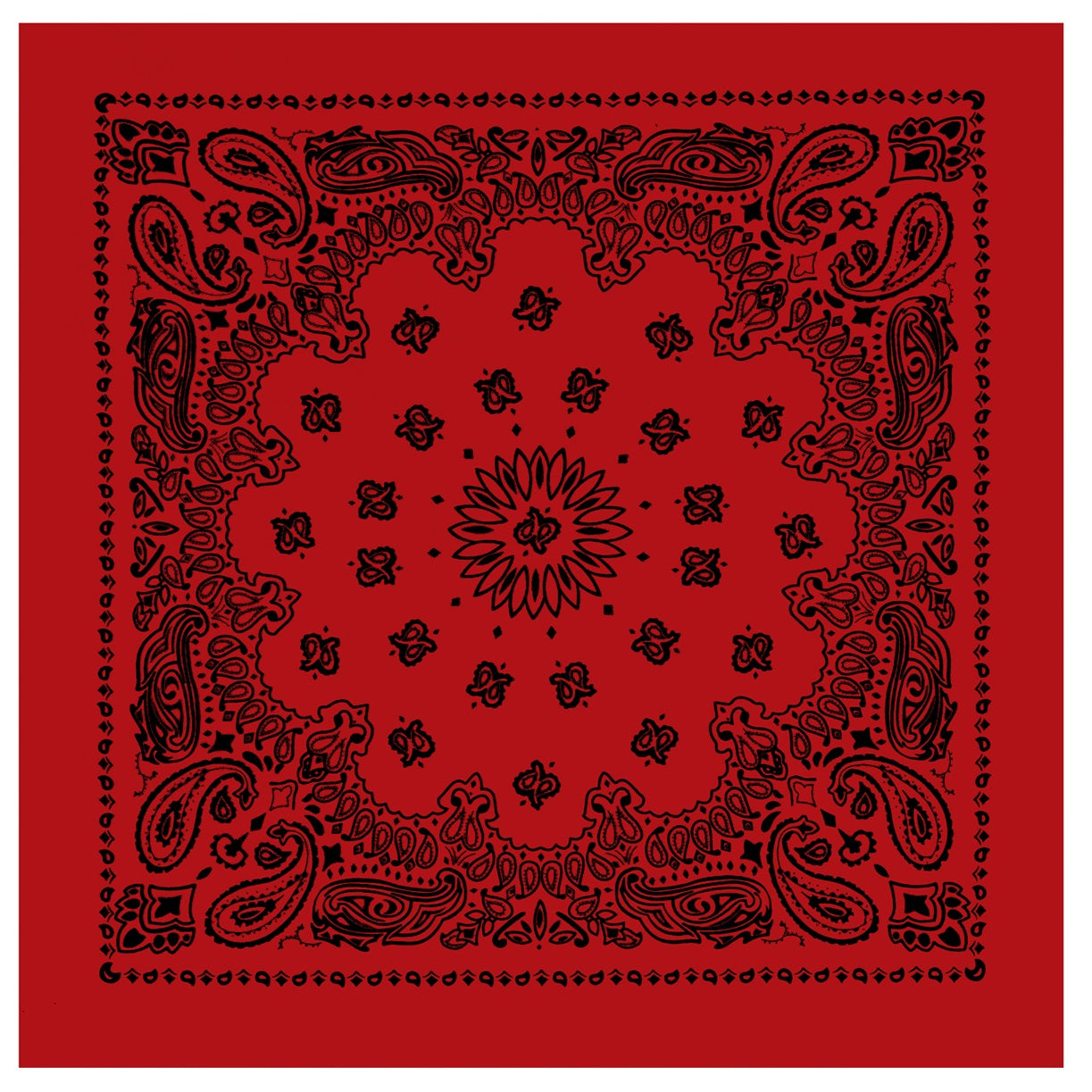 Rothco Trainmen Paisley Bandana – Extra-Large 27” X 27"