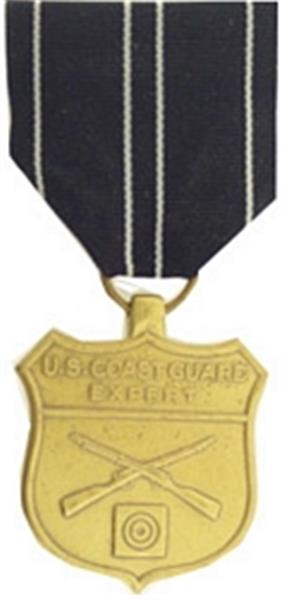 Coast Guard Expert Rifle Mini Medal