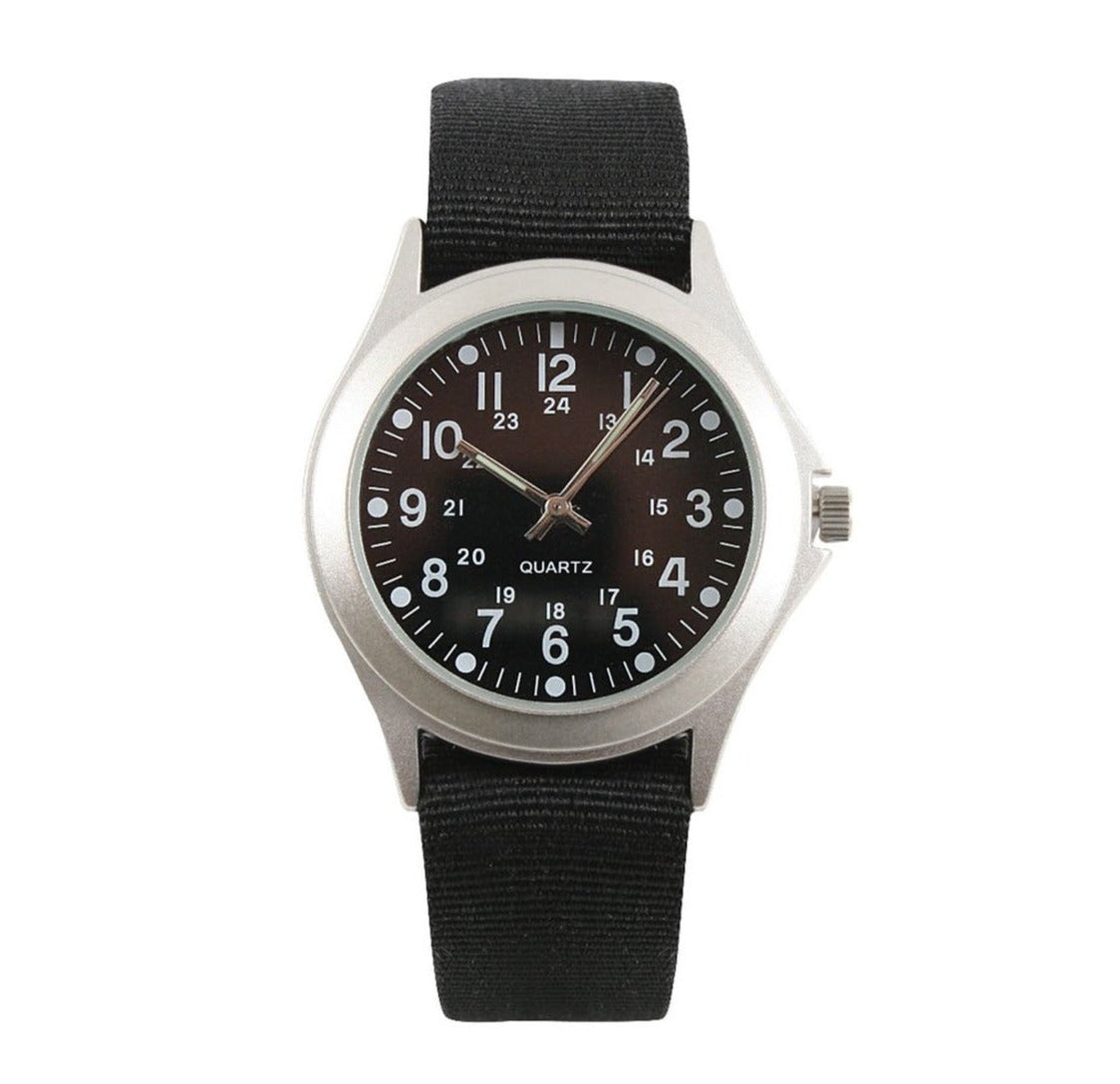 Rothco Military Style Quartz Watch Black