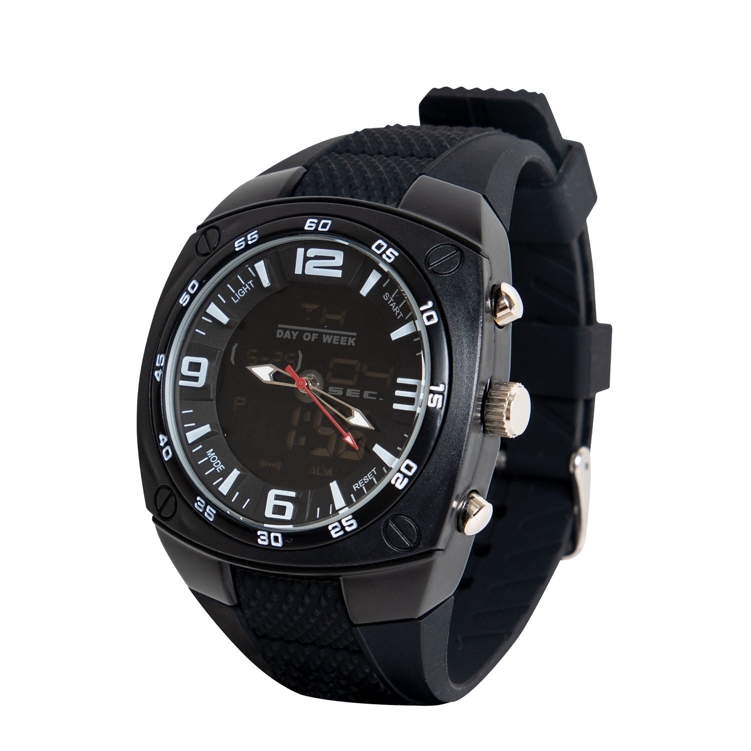 Rothco XLarge Military Style Analog & Digital Display Watch Black