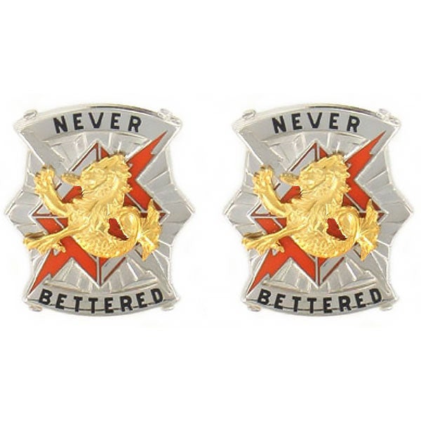 78th Signal Battalion DUI - 1 Pair - NEVER BETTERED