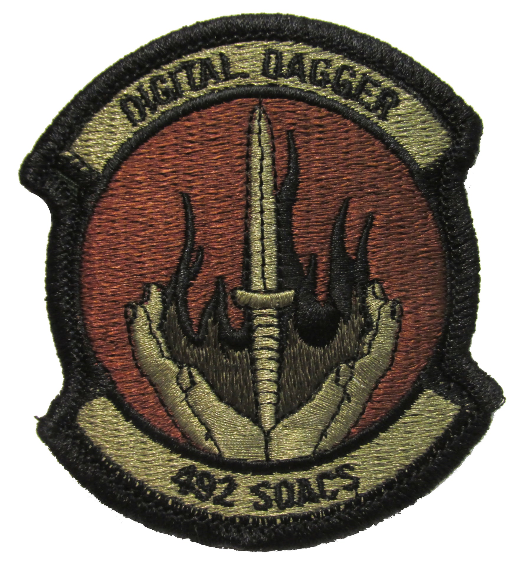 492nd Special Operations Advanced Capabilities Squadrons OCP Patch - Spice Brown