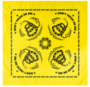 Rothco Don't Tread On Me Bandana - 22 x 22 inch