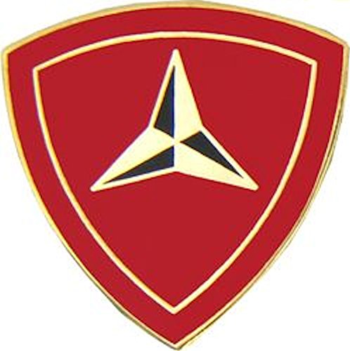 3rd Marine Division Small Hat Pin