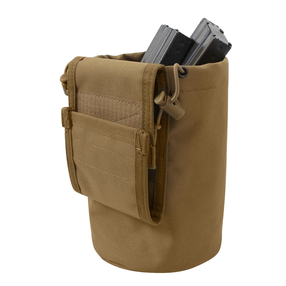 Rothco MOLLE Roll-Up Utility Dump Pouch Coyote Brown