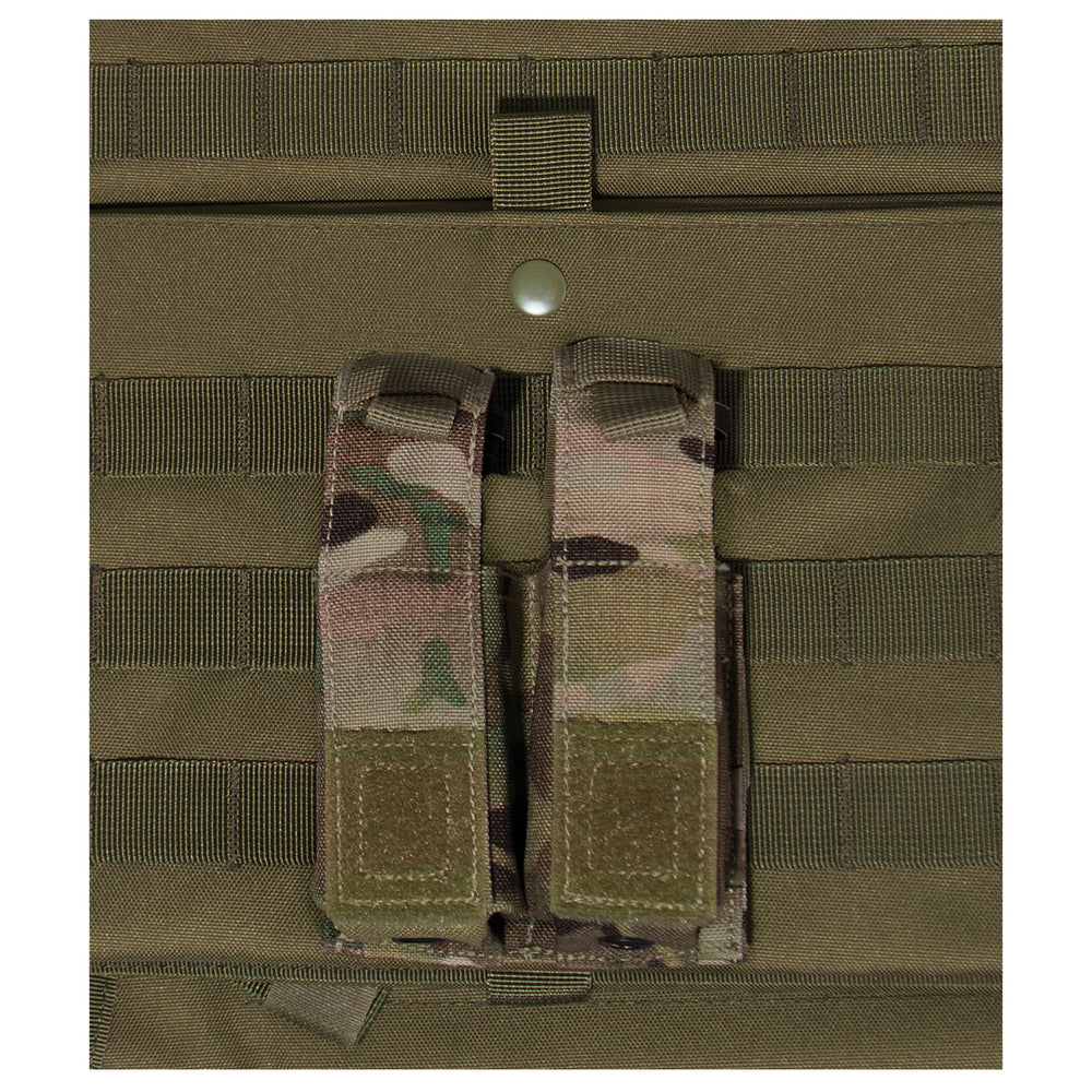 Rothco Double Pistol Magazine Pouch With Insert - Tactical Molle-Compatible Mag Holder - View #4