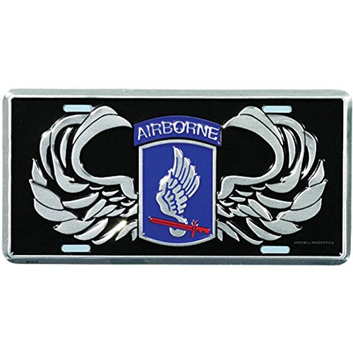 Honor Country 173rd Airborne License Plate