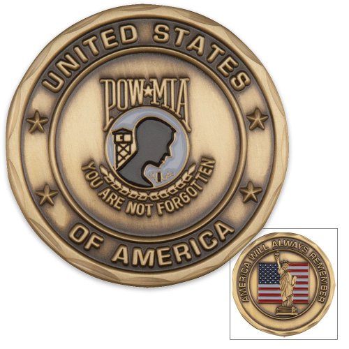 POW-MIA Challenge Coin (Eagle Crest 2248)
