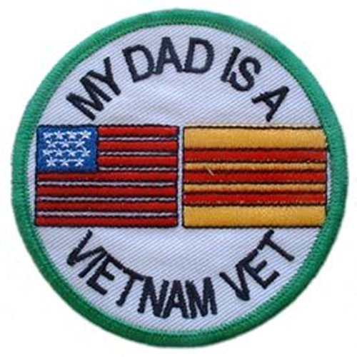 Eagle Emblems PM0035 Patch-Vietnam,My Dad is a 3 inch
