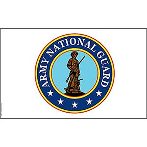 Eagle Emblems Army National Guard Flag