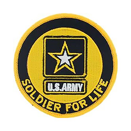 Eagle Emblems PM0233 Patch-Army Logo,Soldier for Life (3 inch) - CLEARANCE!