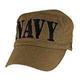 U.S. Navy Flat Top Hat - Coyote Brown