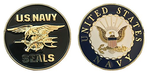 US Navy Seals - Challenge Coin - 1-5/8