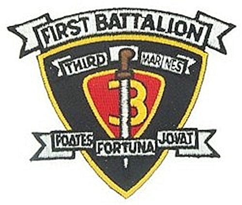 1st BN 3rd Marine Small Patch