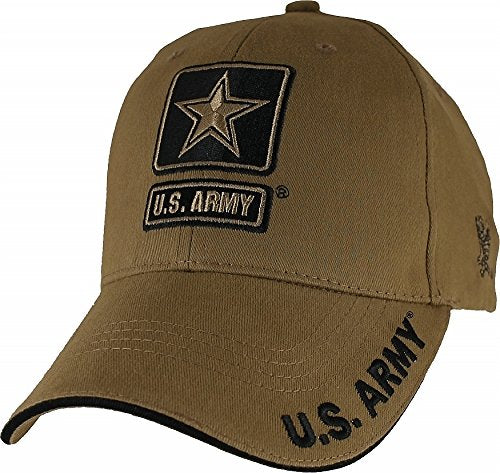 U.S. Army Star Logo Baseball Hat, Coyote Brown