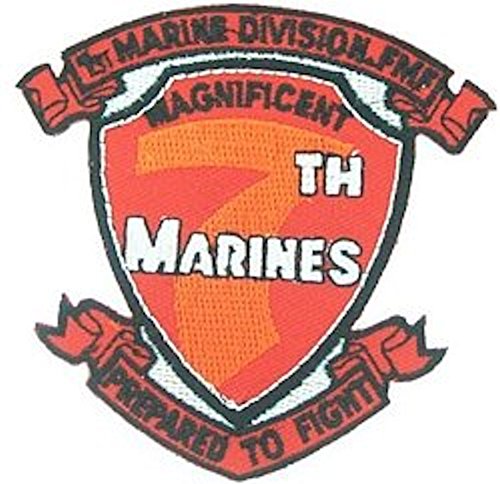 7th Marine Regiment Small Patch