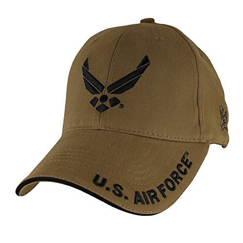 U.S. Air Force Hap Arnold Wings Baseball Hat, Coyote Brown