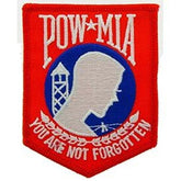 Eagle Emblems PM0117 Patch-Powmia (Red/WHT/Blu) (3.5 inch)