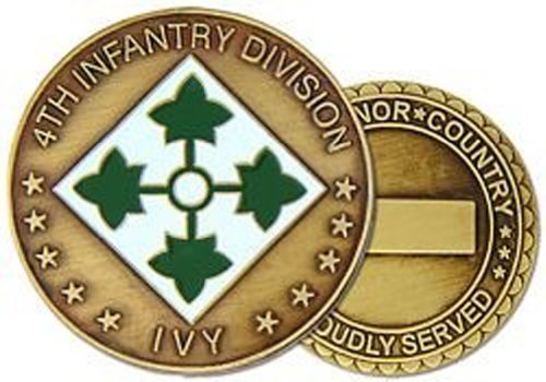 4th Infantry Division Challenge Coin