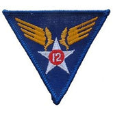 Eagle Emblems PM0155 Patch-USAF,012TH (3 inch) - CLEARANCE!