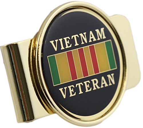 Vietnam Veteran Logo Money Clip