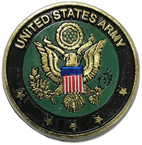 United States Army Crest Small Round Magnet