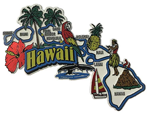 Hawaii Large Island Magnet
