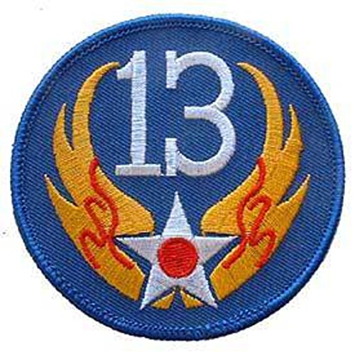 Eagle Emblems PM0088 Patch-USAF,013TH 3 inch