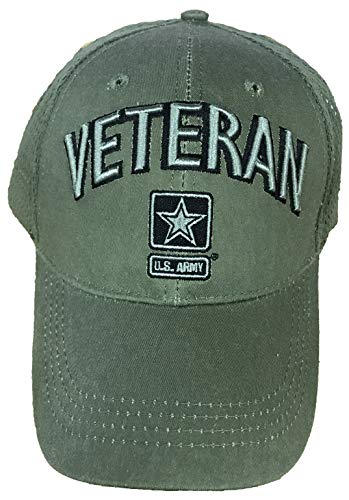 Eagle Crest U.S. Army Veteran Olive Drab Mesh Hat