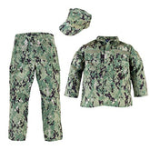 Kids Navy Uniform - Woodland NWU Type III Uniform 3 Piece Set