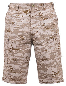 Rothco Long Style BDU Shorts, Desert Digital Camo