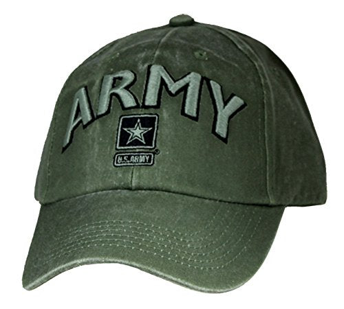Eagle Crest U.S. Army With Logo Embroidered Cap. Green