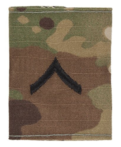 U.S. Army OCP RANK Insignia for Enlisted W2 Scorpion - GORE-TEX LOOP