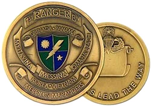 1st Rangers Challenge Coin
