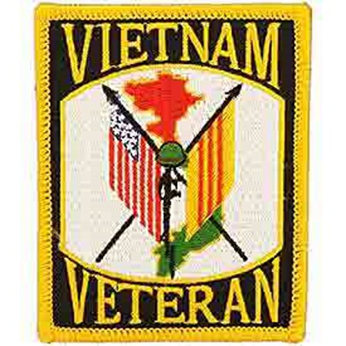 Eagle Emblems PM0014 Patch-Vietnam,Veteran (3.5 inch)