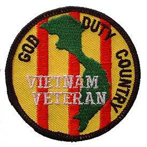 Eagle Emblems PM0209 Patch-Vietnam,God/Duty/CT (3 inch) - CLEARANCE!