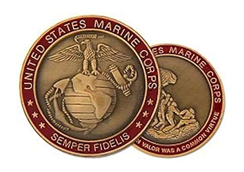 USMC Iwo Jima Challenge Coin