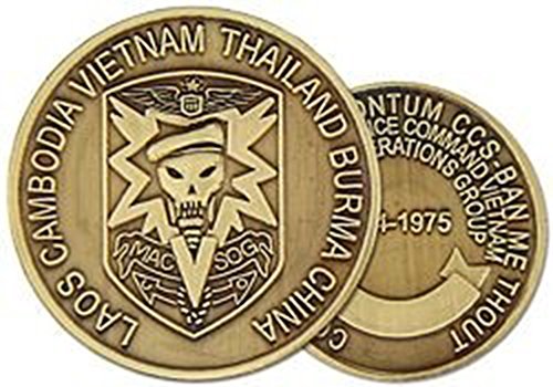 Military Assistance Command, Vietnam- Studies and Observations Group (MACV-SOG) Challenge Coin (HMC 22345)
