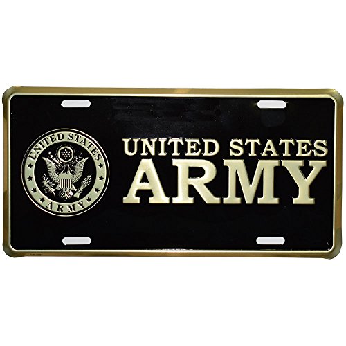 Honor Country US Army License Plate