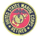 USMC Retired Small Patch