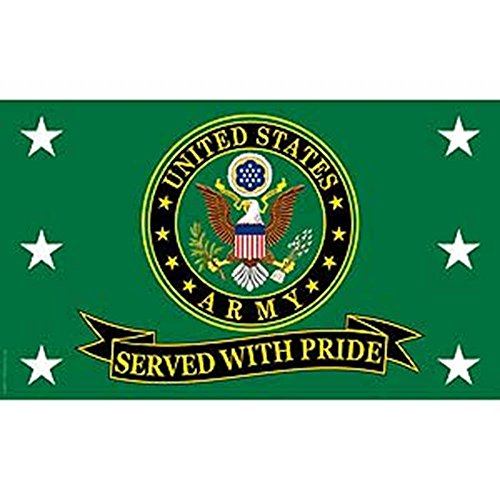 Eagle Emblems Served with Pride Flag