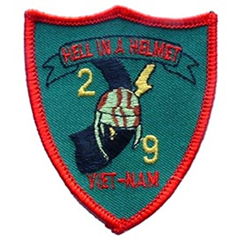 Eagle Emblems PM0061 Patch-Vietnam,Hell in a 3 inch