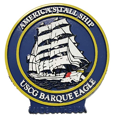 America's Tall Ship USCG Barque Eagle 2" Round Magnet
