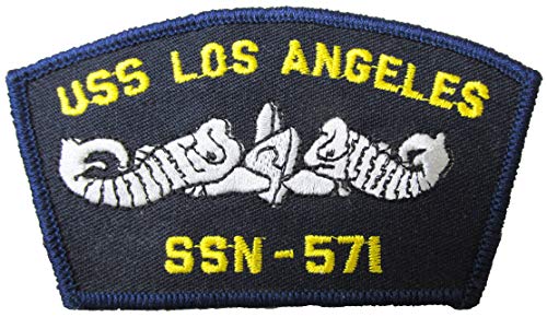 Eagle Emblems PM0230 Patch-USS,Los Angeles (3x5.25 inch) - CLEARANCE!