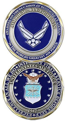 U.S. Air Force Airman Award Challenge Coin
