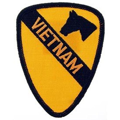 Eagle Emblems PM0011 Patch-Vietnam,001ST Cav. 3 inch