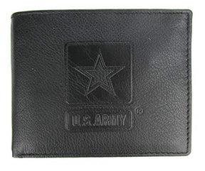 Army Star Bi-Fold Leather Wallet