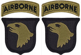101st Airborne Division OCP Patch with Airborne Tab - Scorpion W2 - 2 PACK