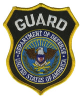 Guard Dept of Defense Patch - 4 3/8 inch