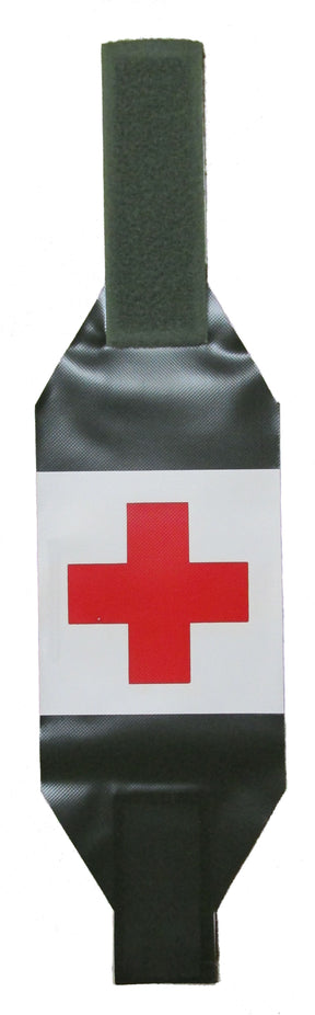Red Cross Arm Band - Reversible with Hook and Loop